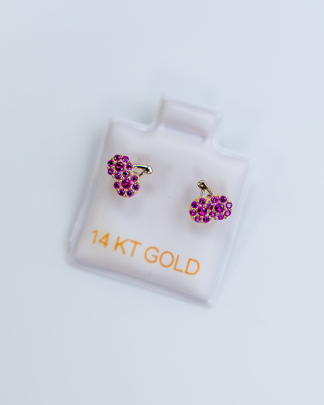 Aritos de Broquel, con Oro Italiano 14k