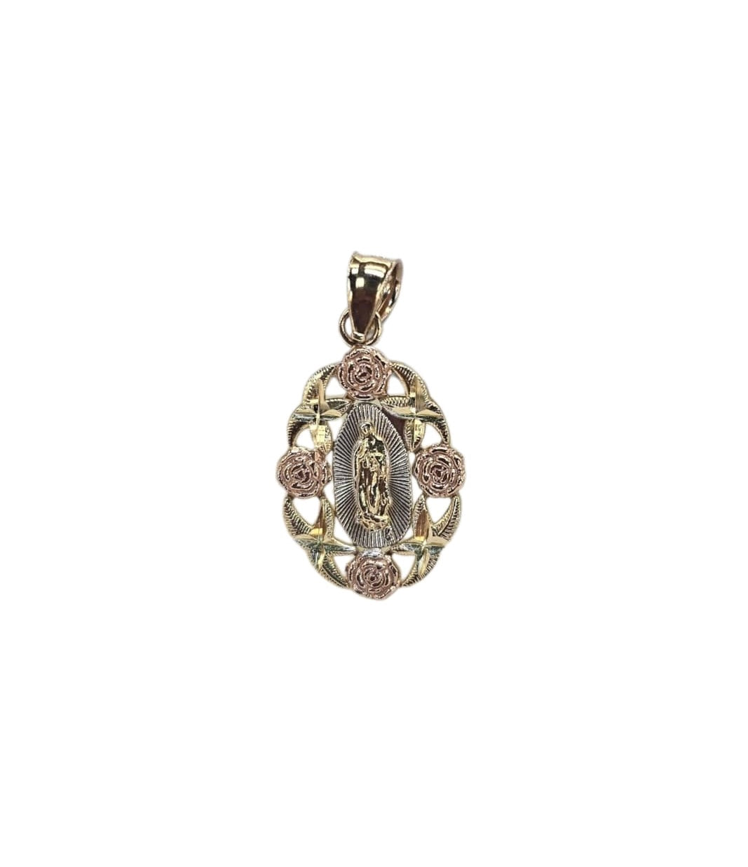 Dije de la virgen oro 14k