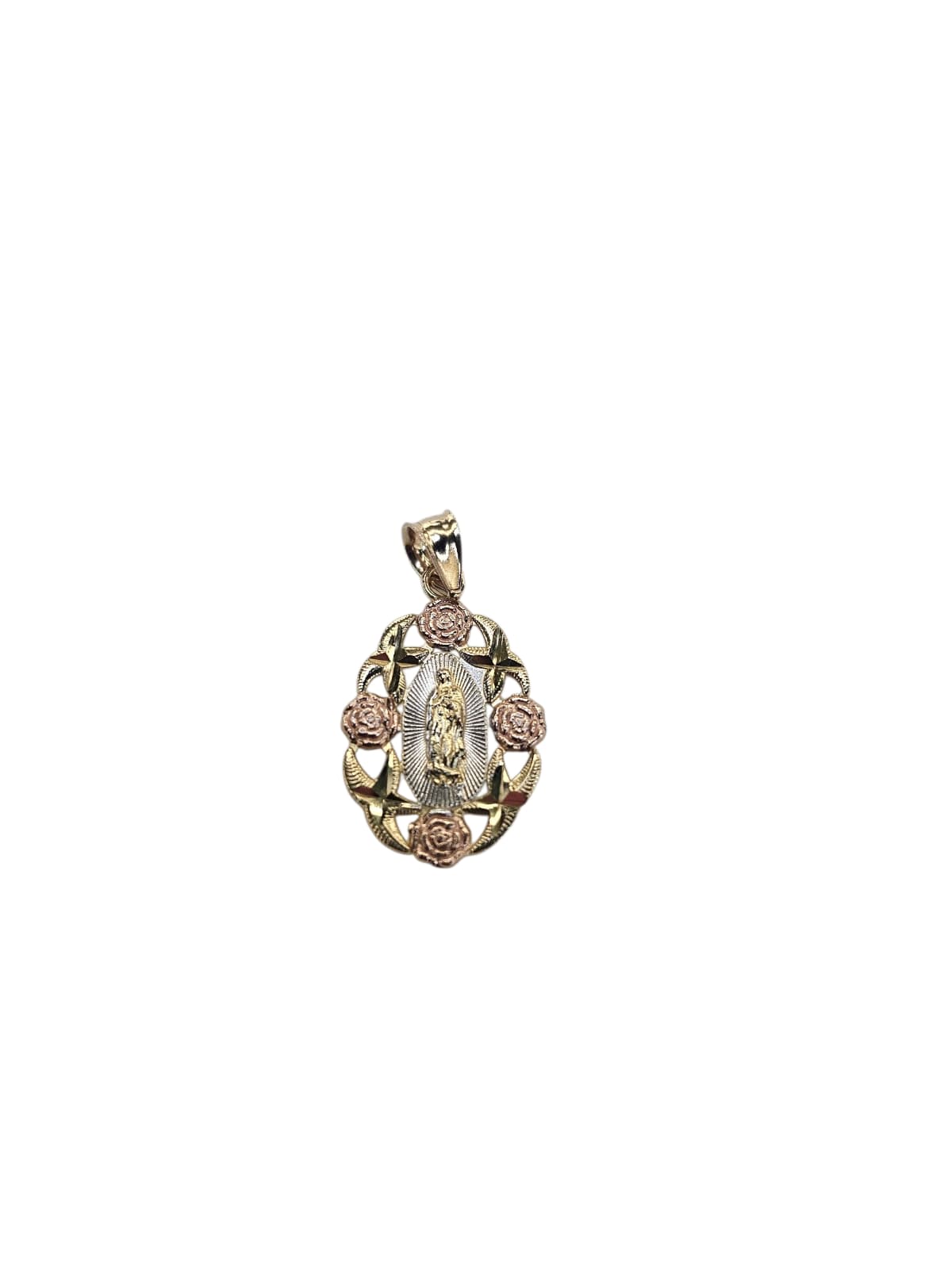 Dije de la virgen oro 14k
