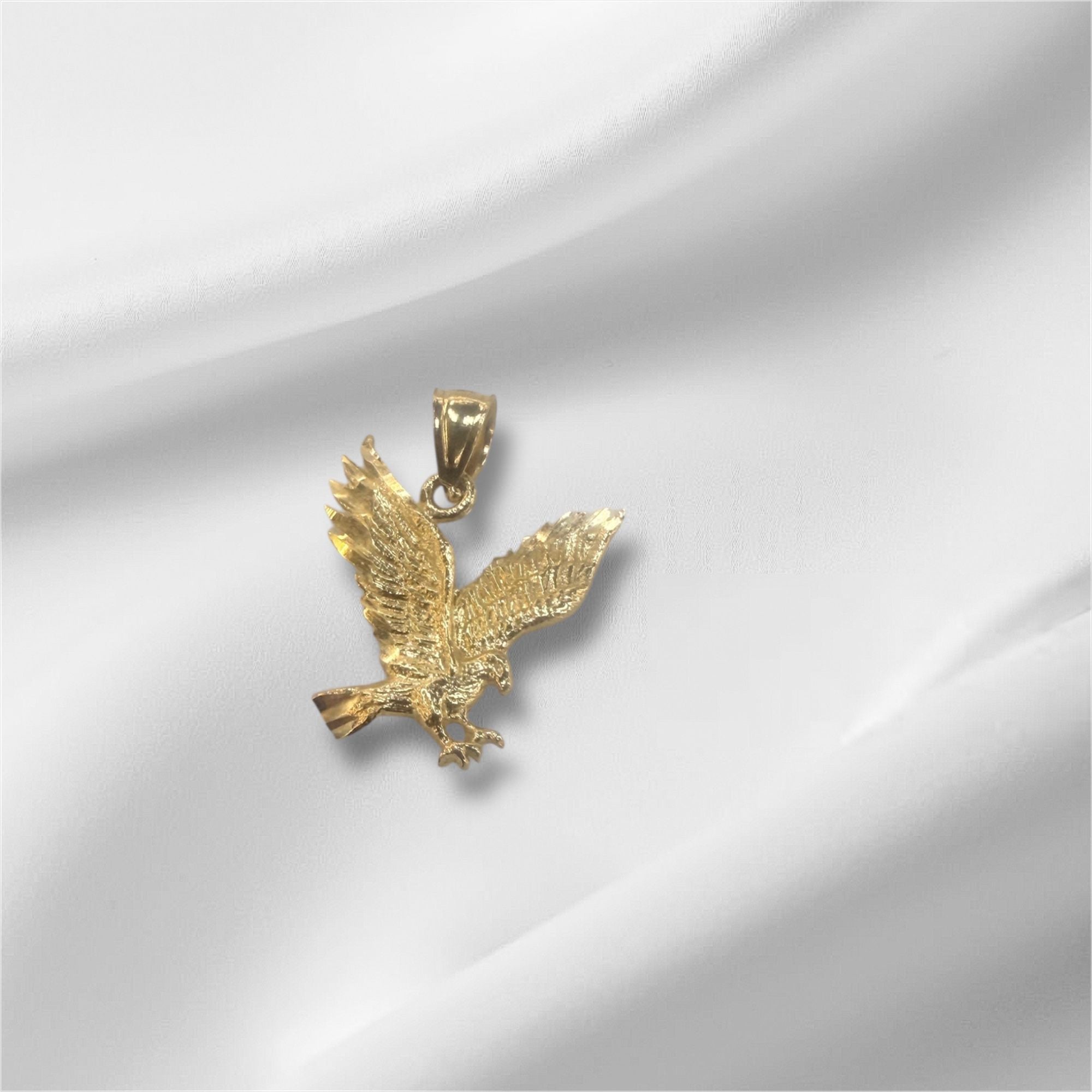 Dije Águila oro 14k (2 cm alto)
