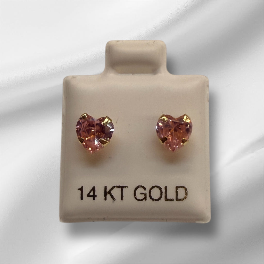 Broqueles en oro 14k