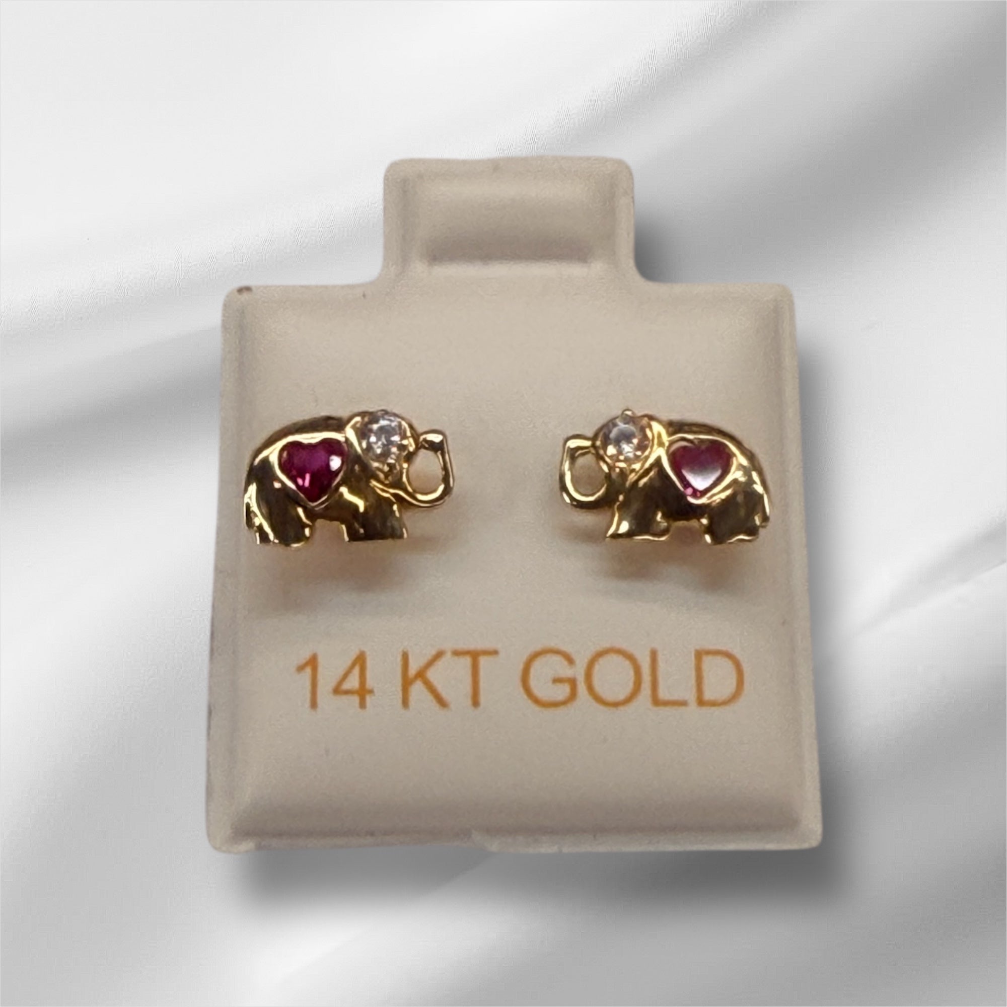 Broqueles en oro 14k