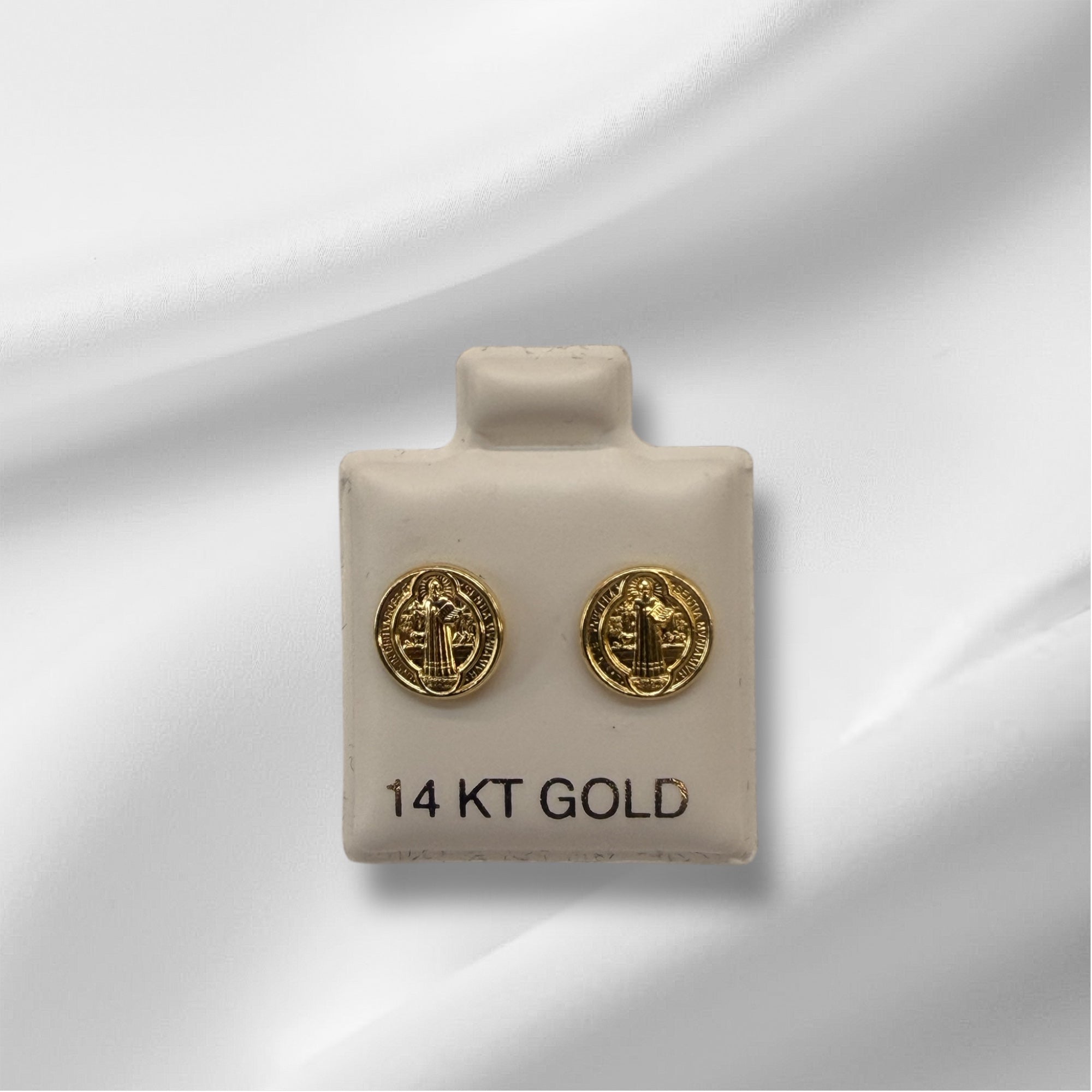 Broqueles en oro 14k