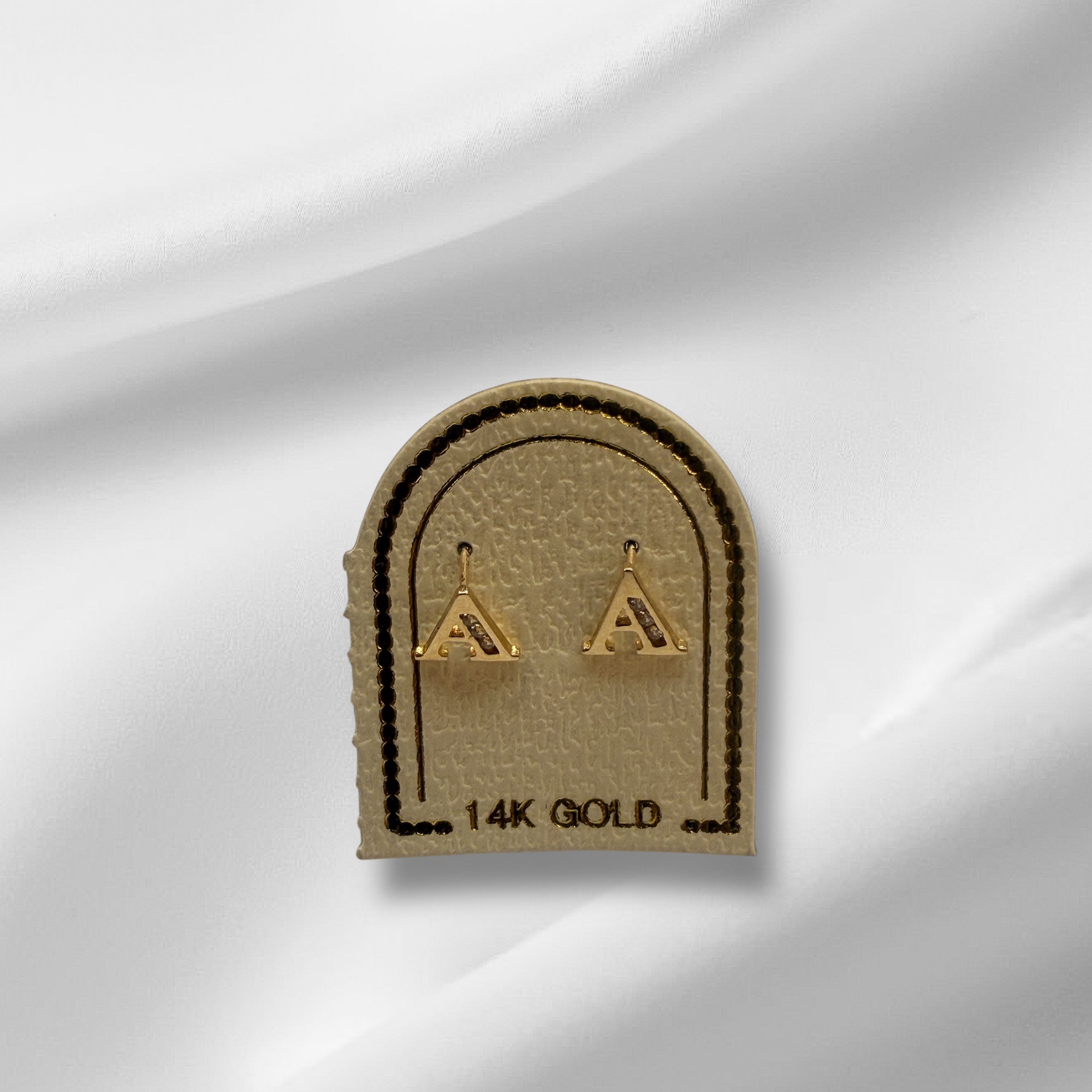 Broqueles en oro 14k