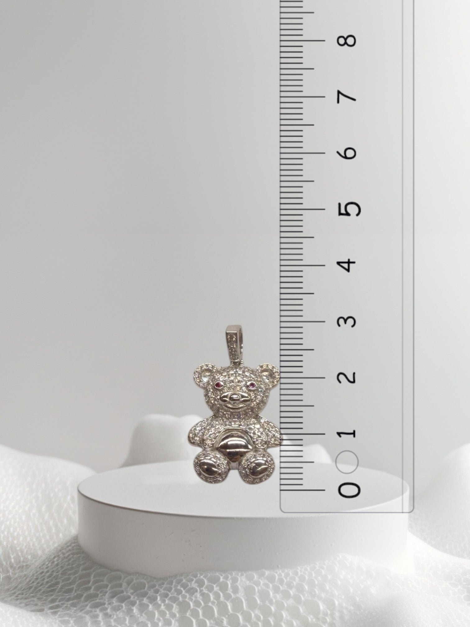 Dije de osito en plata 925
