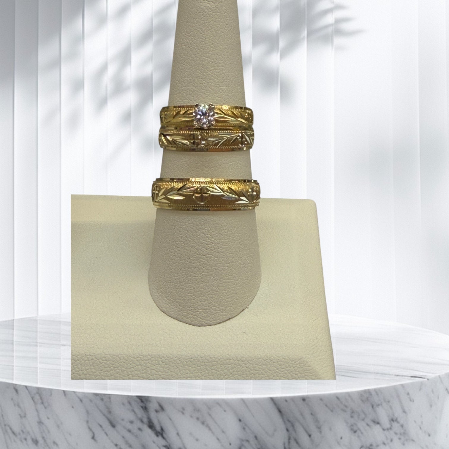 Anillos de matrimonio en oro 14 k