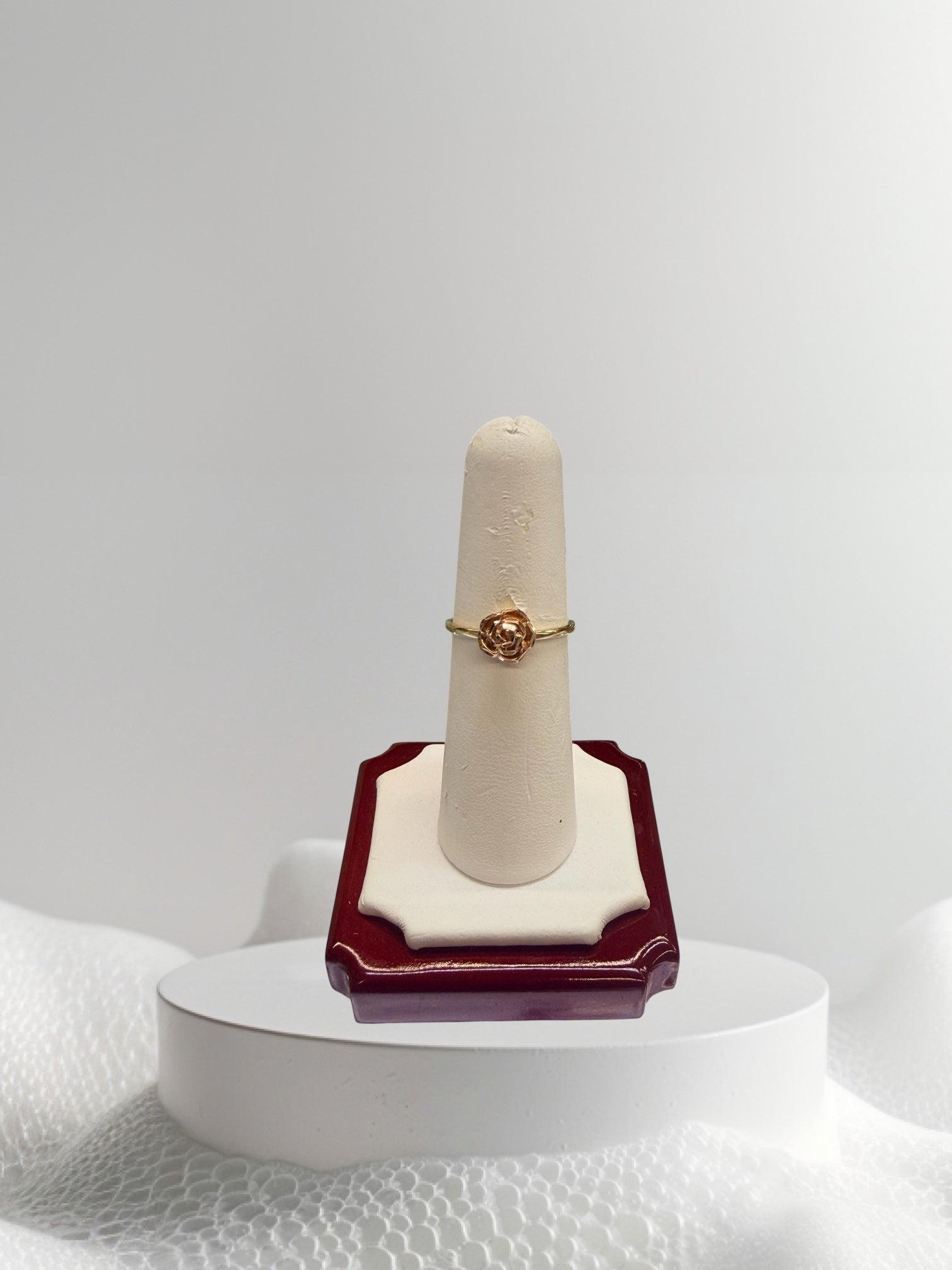 Anillo de flor oro 14k