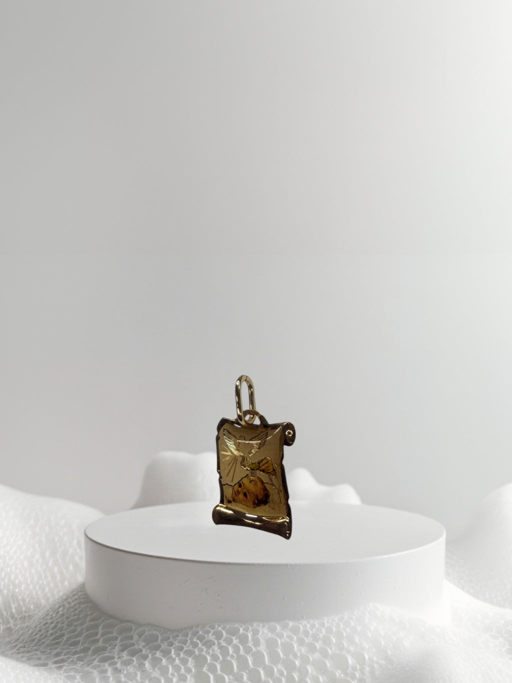 Dije de Bautizo oro 14k