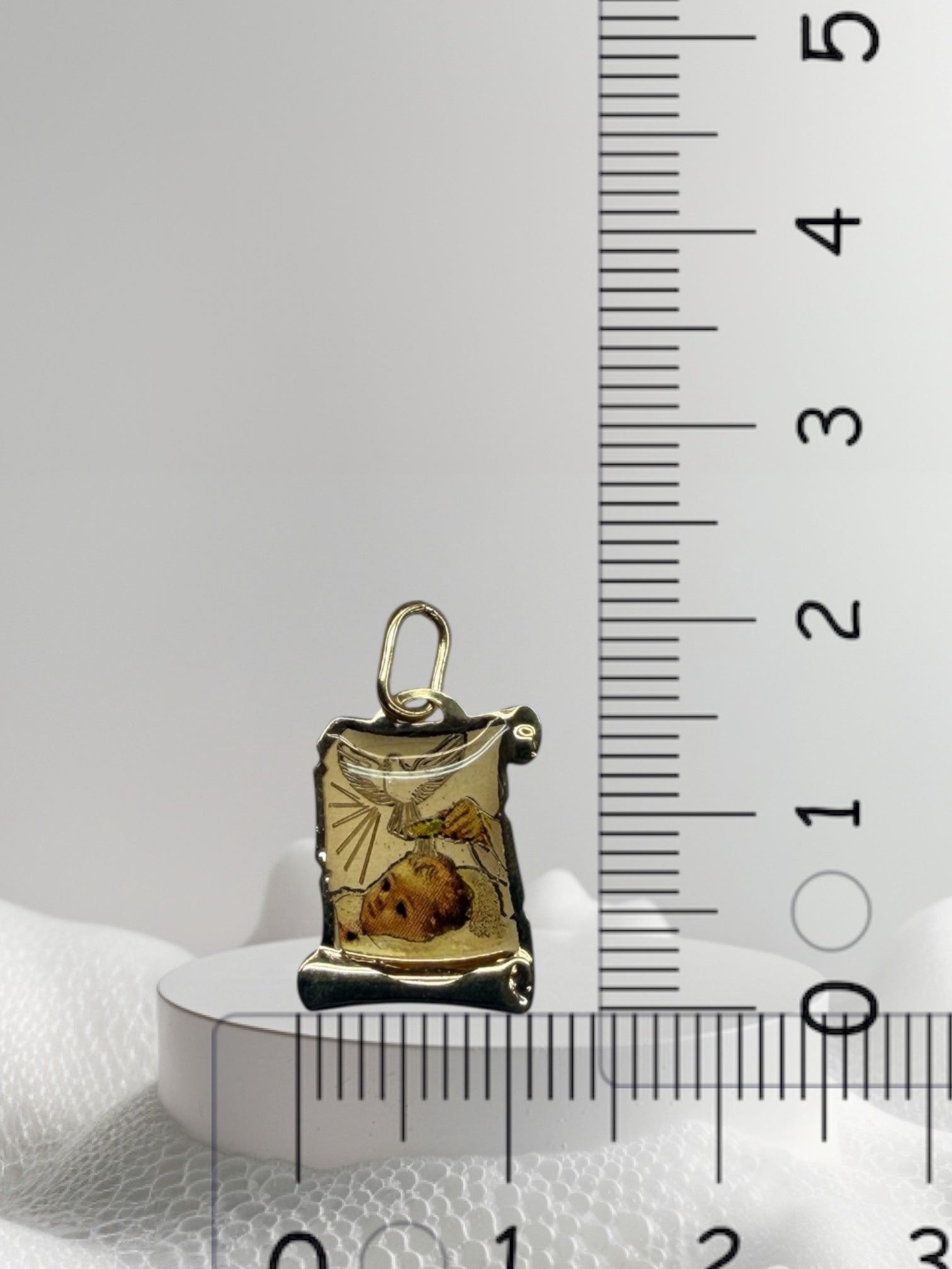 Dije de Bautizo oro 14k