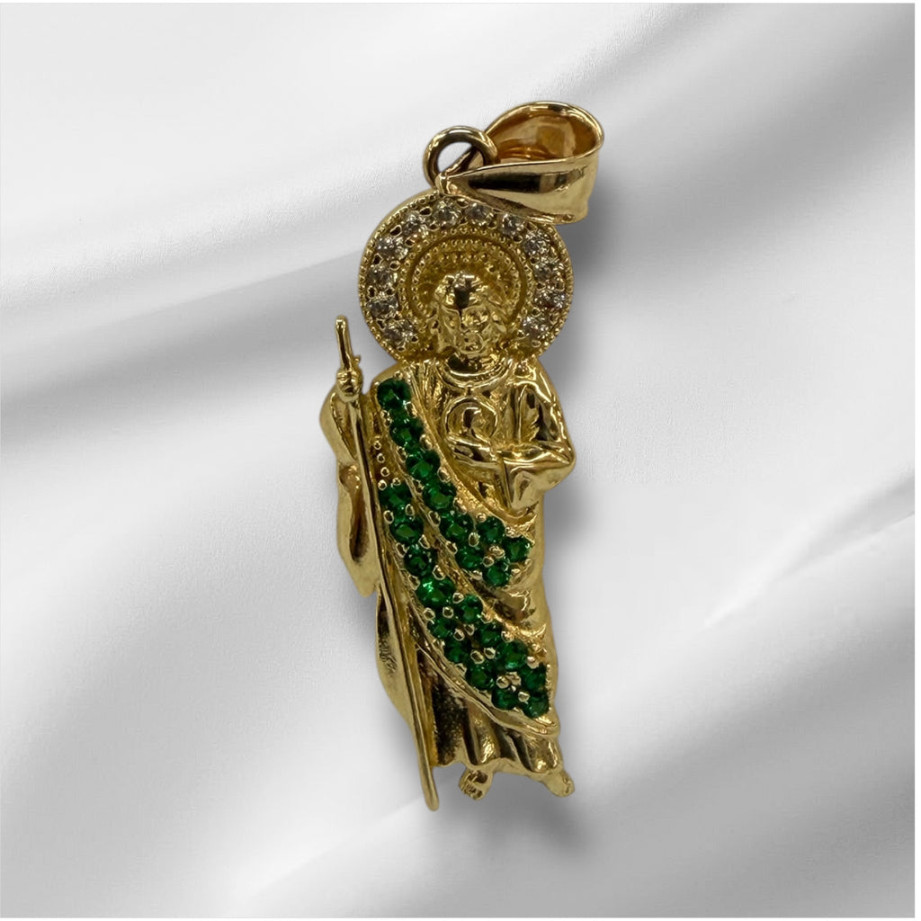 Dije de san judas oro 14k