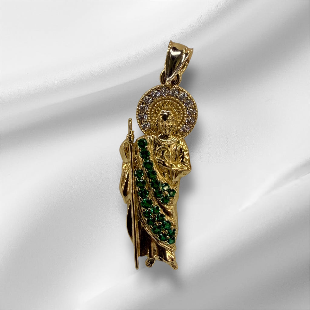 Dije de san judas oro 14k