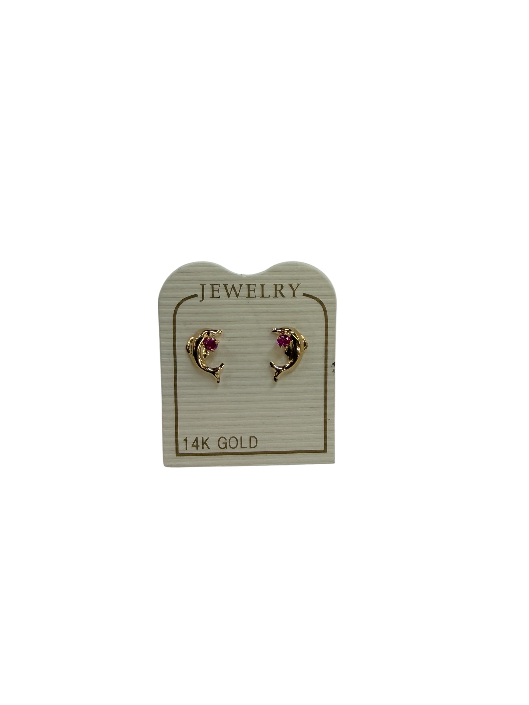 Pequeños broquelitos en oro 14k