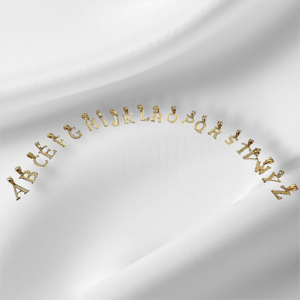 Dije de inicial oro 14k