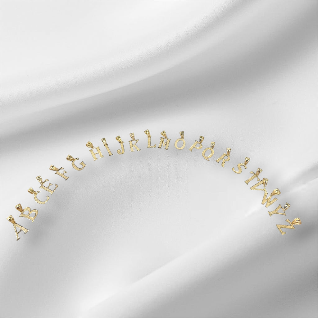 Dije de inicial oro 14k