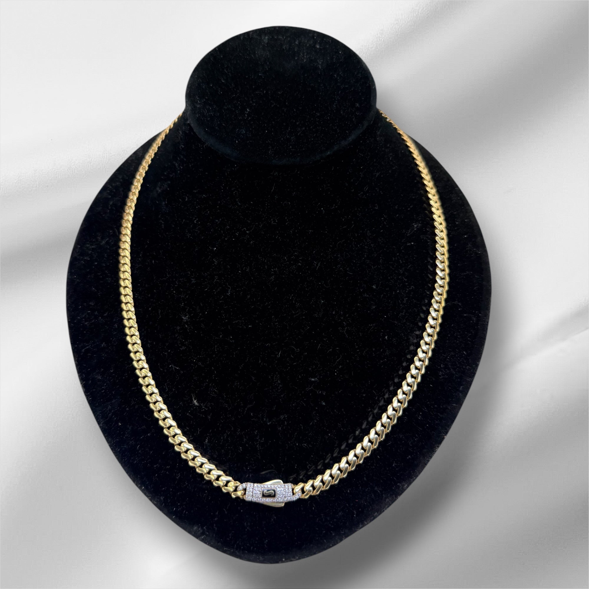 Cadena Mónaco 20”, 5 mm oro 14K