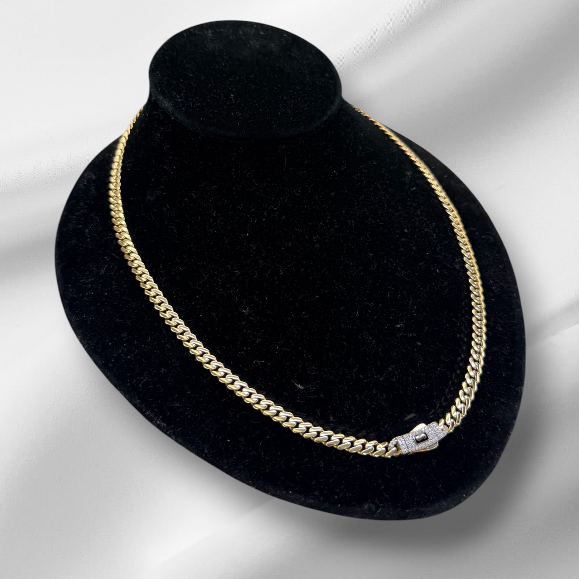 Cadena Mónaco 20”, 5 mm oro 14K